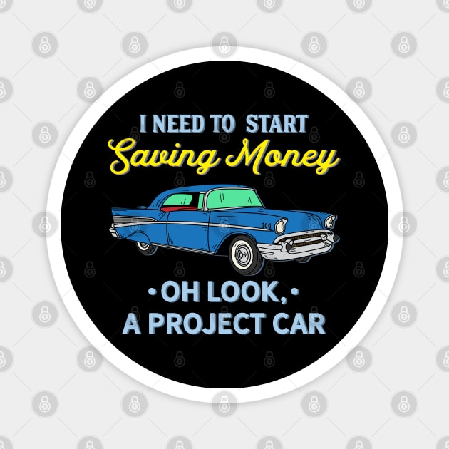 Project car Magnet by ArtStyleAlice